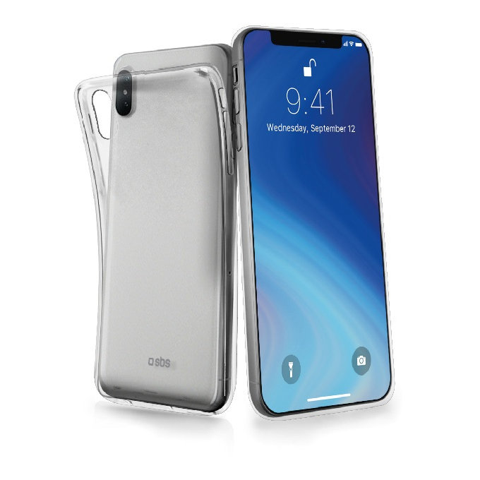 SBS - Fall Skinny für iPhone XS Max, transparent