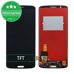 Motorola Moto G6 Plus XT1926-5 - LCD Kijelző + Érintőüveg (Black) TFT