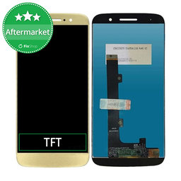 Motorola Moto M XT1663 - LCD Kijelző + Érintőüveg (Gold) TFT