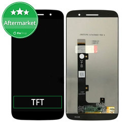 Motorola Moto M XT1663 - LCD Display + Touchscreen Front Glas (Black) TFT