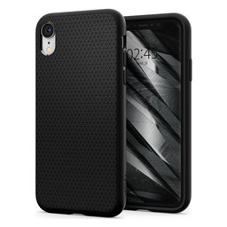 Spigen - Fall Liquid Air für iPhone XR, schwarz