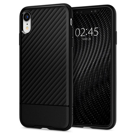 Spigen - Core Armor Case für iPhone XR, schwarz