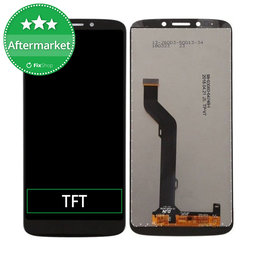 Motorola Moto E5 Plus XT1924 - LCD Display + Touchscreen Front Glas (Black) TFT