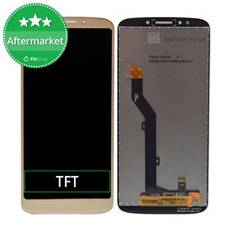 Motorola Moto E5 Plus XT1924 - LCD Display + Touchscreen Front Glas (Gold) TFT