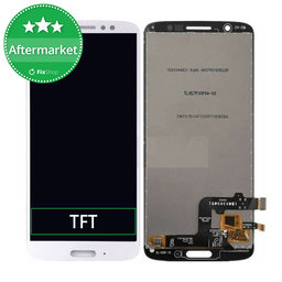 Motorola Moto G6 XT1925 - LCD Display + Touchscreen Front Glas (Silver) TFT