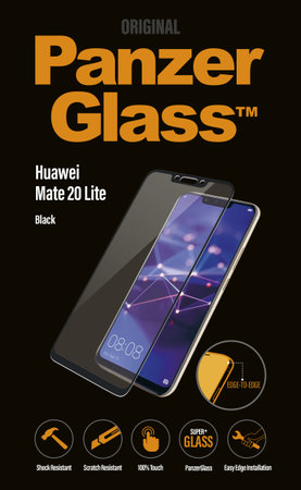PanzerGlass - Gehärtetes Glas für Huawei Mate 20 Lite, black