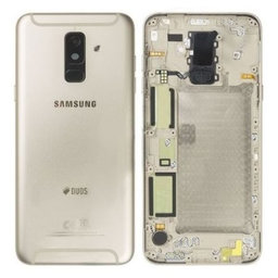 Samsung Galaxy A6 Plus A605 (2018) - Akkudeckel (Gold) - GH82-16431D Genuine Service Pack