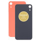 Apple iPhone XR - Backcover Glas (Coral)