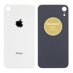 Apple iPhone XR - Backcover Glas (White)