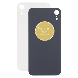 Apple iPhone XR - Backcover Glas (White)