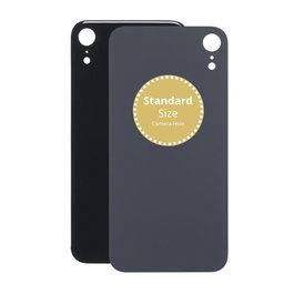 Apple iPhone XR - Backcover Glas (Black)