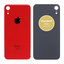 Apple iPhone XR - Backcover Glas (Red)