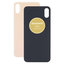 Apple iPhone XS - Backcover Glas (Gold)