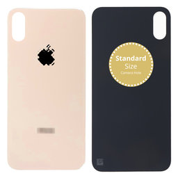 Apple iPhone XS Max - Backcover Glas (Gold)