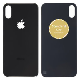 Apple iPhone XS Max - Backcover Glas (Space Gray)