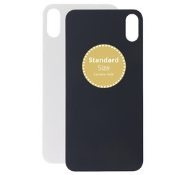 Apple iPhone XS Max - Backcover Glas (Silver)