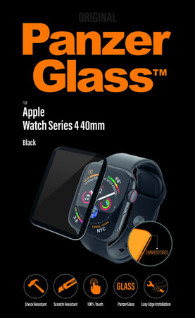 PanzerGlass - Gehärtetes Glas für Apple Watch Series 4, 5, 6, SE (1st gen) und SE (2nd gen) 40mm, transparent