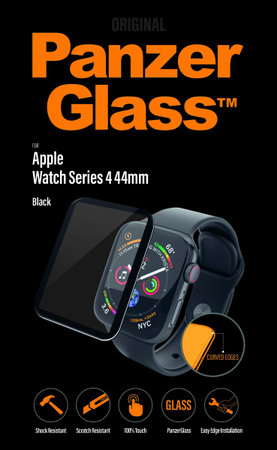 PanzerGlass - Gehärtetes Glas für Apple Watch Series 4, 5, 6, SE (1st gen) und SE (2nd gen) 44mm, transparent