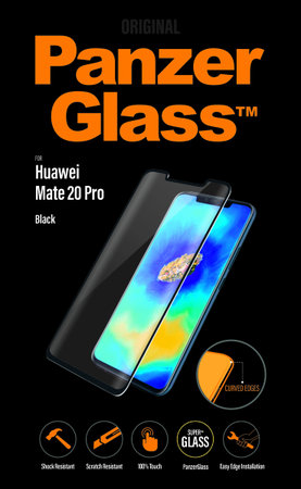 PanzerGlass - Gehärtetes Glas für Huawei Mate 20 Pro, schwarz