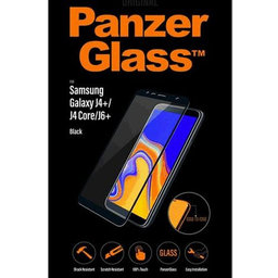 PanzerGlass - Gehärtetes Glas für Samsung Galaxy J4+ und J6+, schwarz