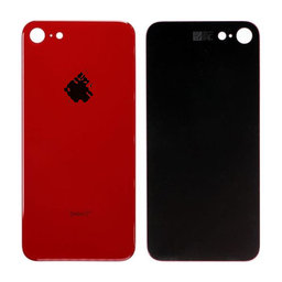 Apple iPhone 8 - Backcover Glas (Red)
