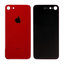 Apple iPhone 8 - Backcover Glas (Red)