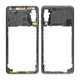 Samsung Galaxy A7 A750F (2018) - Mittlerer Rahmen (Midnight Black) - GH98-43585A Genuine Service Pack
