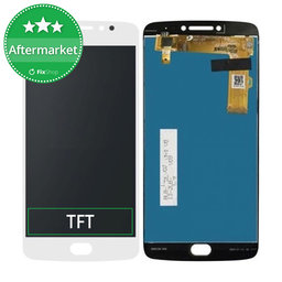 Motorola Moto E4 XT1761 - LCD Display + Touchscreen Front Glas (White) TFT