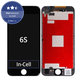 Display In-Cell für iPhone 6S, Black, Touchscreen-Glas mit Rahmen, FixPremium