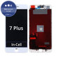 Display In-Cell für iPhone 7 Plus, White, Touchscreen-Glas mit Rahmen, FixPremium