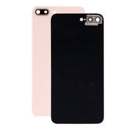 Apple iPhone 8 Plus - Backcover Glas mit Kamerahalterung (Gold)