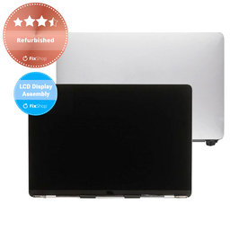 Apple MacBook Pro 13" A1706 (Late 2016 - Mid 2017) - LCD Display + Frontglas + Abdeckung (Silver) Refurbished