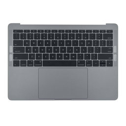 Apple MacBook Pro 13" A1708 (Late 2016 - Mid 2017) - Upper Frame Keyboard + Keyboard US + Microphone + Trackpad + Redner (Space Gray)