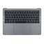 Apple MacBook Pro 13" A1708 (Late 2016 - Mid 2017) - Upper Frame Keyboard + Keyboard US + Microphone + Trackpad + Redner (Space Gray)