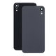 Apple iPhone XR - Backcover Glas + Kameraglas (Black)