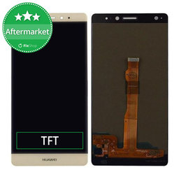 Huawei Mate S - LCD Display + Touchscreen Front Glas (Gold) TFT