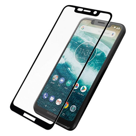 PanzerGlass - Gehärtetes Glas für Motorola One, schwarz