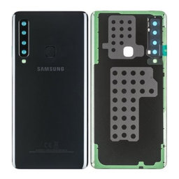 Samsung Galaxy A9 (2018) - Akkudeckel (Caviar Black) - GH82-18245A, GH82-18239A Genuine Service Pack