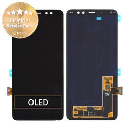 Samsung Galaxy A8 Plus A730F (2018) - LCD Display + Touchscreen Front Glas - GH97-21534A Genuine Service Pack