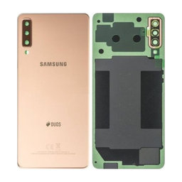Samsung Galaxy A7 Duos A750F (2018) - Akkudeckel (Gold) - GH82-17833C Genuine Service Pack