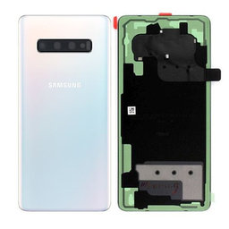 Samsung Galaxy S10 Plus G975F - Akkudeckel (Prism White) - GH82-18406F Genuine Service Pack