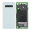 Samsung Galaxy S10 G973F - Akkudeckel (Prism White) - GH82-18378F Genuine Service Pack