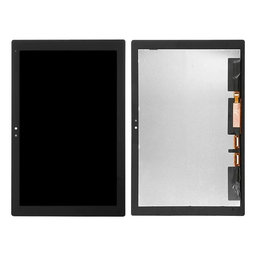Sony Xperia Tablet Z4 SGP712 - LCD Display + Touchscreen Front Glas (Black) TFT