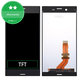 Sony Xperia XZs G8231 - LCD Display + Touchscreen Front Glas (Black) TFT