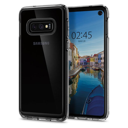 Spigen - Crystal Hybrid Case für Samsung Galaxy S10e, transparent