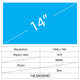14 LCD Slim Matte 30 pin HD