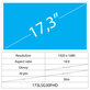 17.3 LCD Glossy 30 pin FHD