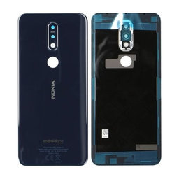 Akkudeckel für Nokia 7.1 (Gloss Midnight Blue) - 20CTLLW0004 Genuine Service Pack