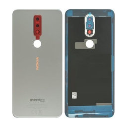 Nokia 7.1 - Akkudeckel (Gloss Steel) - 20CTLSW0004 Genuine Service Pack