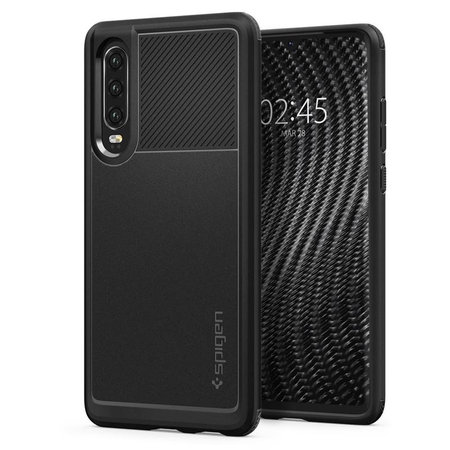 Spigen - Rugged Armor Hülle für Huawei P30, schwarz